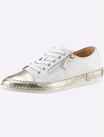 Baskets Cuir Nappa De Vache - Taille Standard - helline