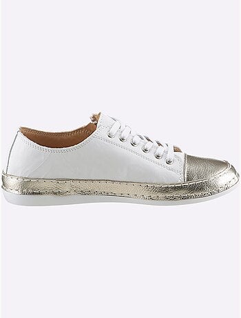 Baskets Cuir Nappa De Vache - Taille Standard - helline