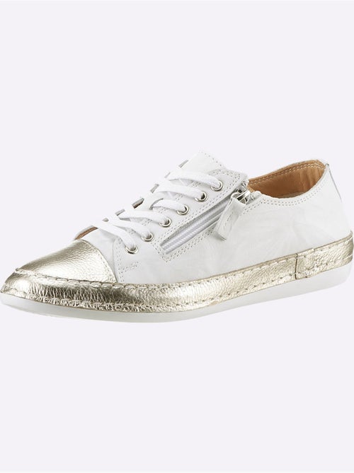 Baskets Cuir Nappa De Vache - Taille Standard - helline - Kiabi