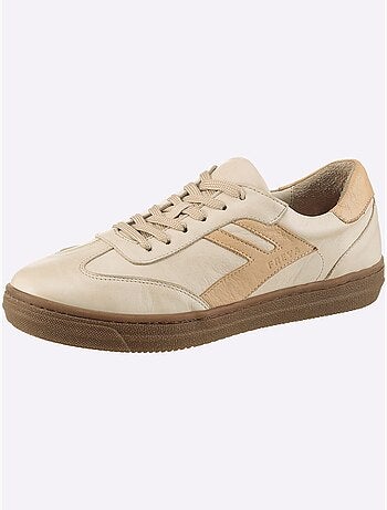 Baskets Cuir Nappa De Vache - Taille Standard - helline