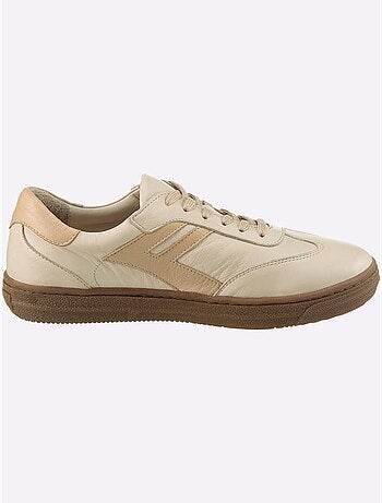 Baskets Cuir Nappa De Vache - Taille Standard - helline