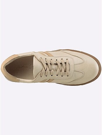 Baskets Cuir Nappa De Vache - Taille Standard - helline
