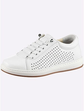 Baskets Cuir Nappa De Vache - Taille Standard - Helline