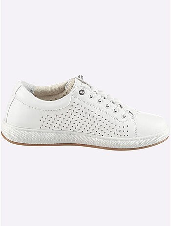 Baskets Cuir Nappa De Vache - Taille Standard - Helline