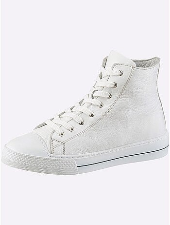 Baskets Cuir Nappa De Vache - Taille Standard - Helline