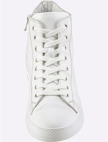Baskets Cuir Nappa De Vache - Taille Standard - Helline