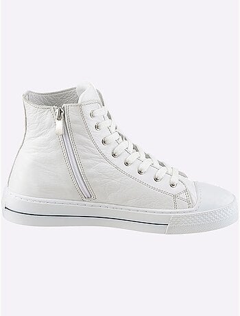 Baskets Cuir Nappa De Vache - Taille Standard - Helline