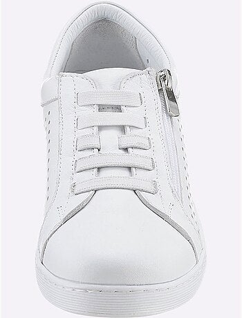 Baskets Cuir Nappa De Vache - Taille Standard - Helline