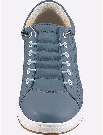 Baskets Cuir Nappa De Vache - Taille Standard - Helline