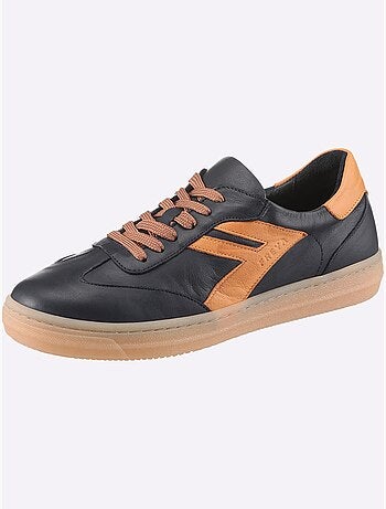 Baskets Cuir Nappa De Vache - Taille Standard - Helline