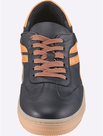 Baskets Cuir Nappa De Vache - Taille Standard - Helline
