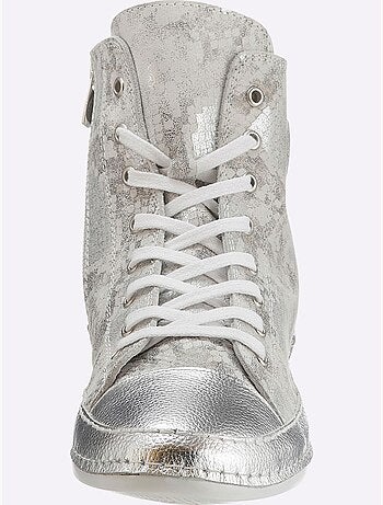 Baskets Cuir Nappa De Vache - Taille Standard - helline