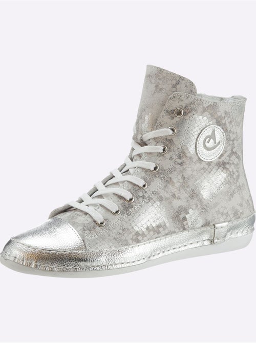 Baskets Cuir Nappa De Vache - Taille Standard - helline - Kiabi