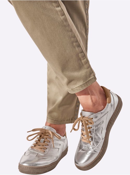 Baskets Cuir Nappa De Vache - Taille Standard - helline - Kiabi