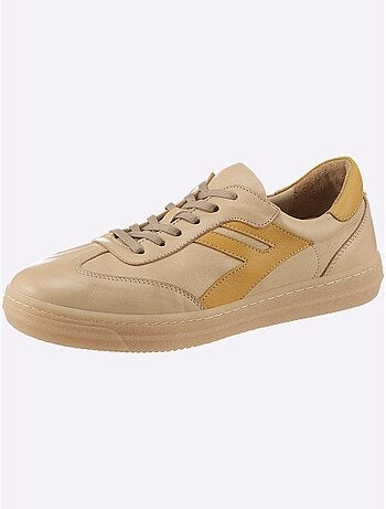 Baskets Cuir Nappa De Vache - Taille Standard - helline