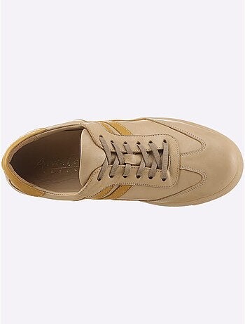 Baskets Cuir Nappa De Vache - Taille Standard - helline