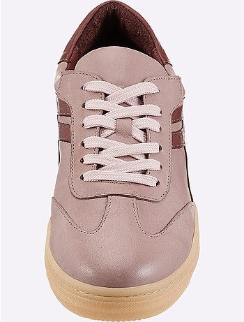 Baskets Cuir Nappa De Vache - Taille Standard - Helline