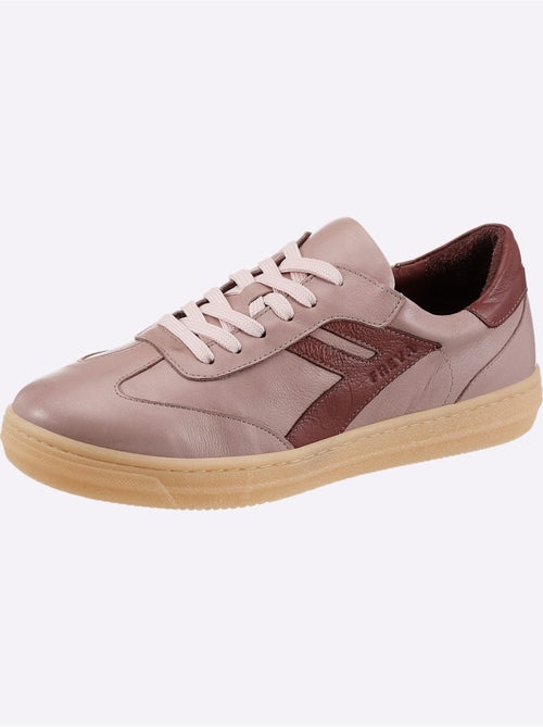 Baskets cuir nappa de vache - taille standard - helline - Kiabi Baskets cuir nappa de vache - taille standard - helline - Kiabi
