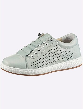 Baskets Cuir Nappa De Vache - Taille Standard - Helline