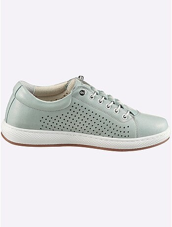 Baskets Cuir Nappa De Vache - Taille Standard - Helline
