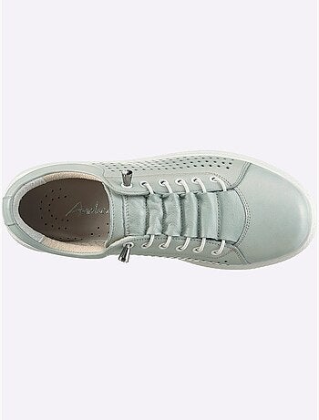Baskets Cuir Nappa De Vache - Taille Standard - Helline