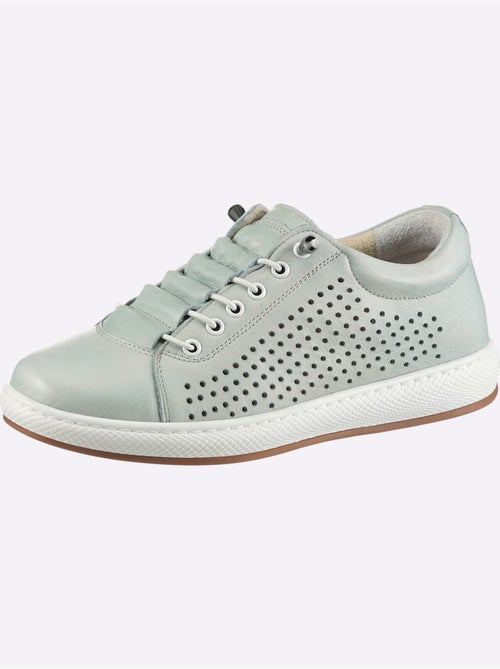 Baskets Cuir Nappa De Vache - Taille Standard - Helline - Kiabi Baskets Cuir Nappa De Vache - Taille Standard - Helline - Kiabi
