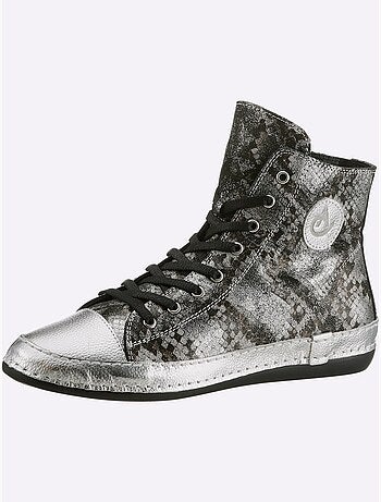 Baskets Cuir Nappa De Vache - Taille Standard - helline