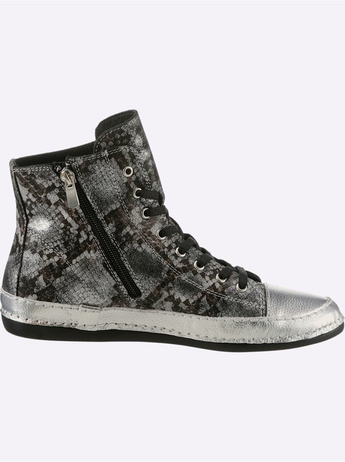 Baskets Cuir Nappa De Vache - Taille Standard - helline - Kiabi