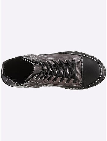 Baskets Cuir Nappa De Vache - Taille Standard - Helline
