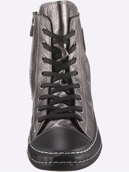 Baskets Cuir Nappa De Vache - Taille Standard - helline - Kiabi