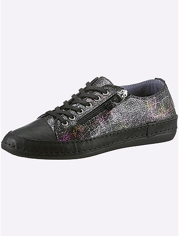 Baskets Cuir Nappa De Vache - Taille Standard - Helline