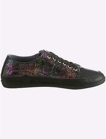 Baskets Cuir Nappa De Vache - Taille Standard - Helline