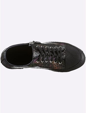 Baskets Cuir Nappa De Vache - Taille Standard - Helline