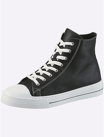 Baskets Cuir Nappa De Vache - Taille Standard - Helline
