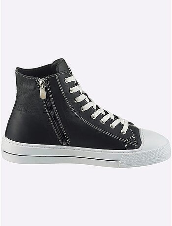 Baskets Cuir Nappa De Vache - Taille Standard - Helline