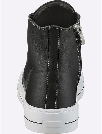Baskets Cuir Nappa De Vache - Taille Standard - Helline