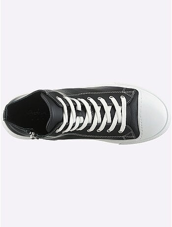 Baskets Cuir Nappa De Vache - Taille Standard - Helline