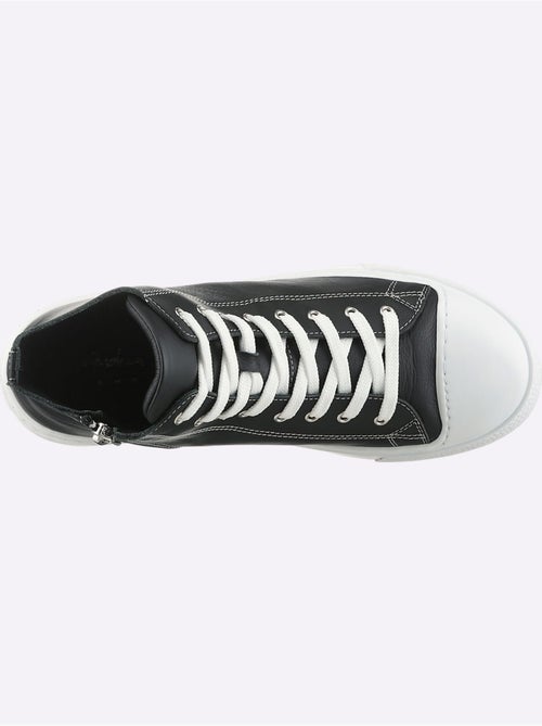 Baskets Cuir Nappa De Vache - Taille Standard - helline - Kiabi