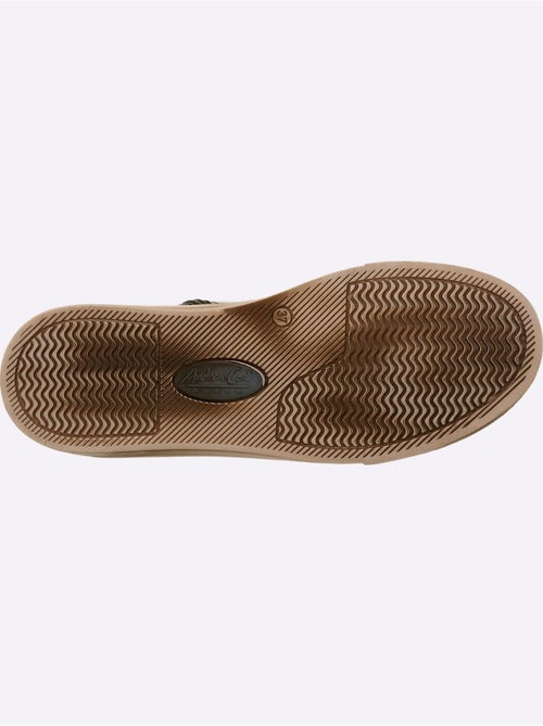 Baskets cuir nappa de vache - taille standard - helline - Kiabi