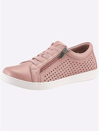 Baskets Cuir Nappa De Vache - Taille Standard - Helline
