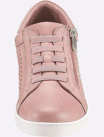 Baskets Cuir Nappa De Vache - Taille Standard - Helline