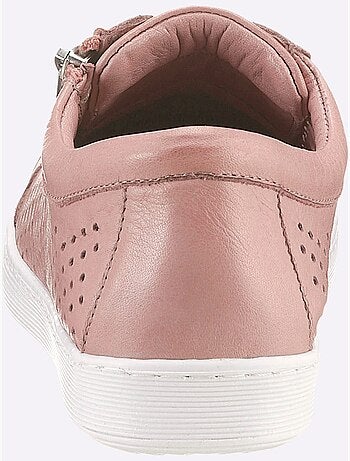 Baskets Cuir Nappa De Vache - Taille Standard - Helline