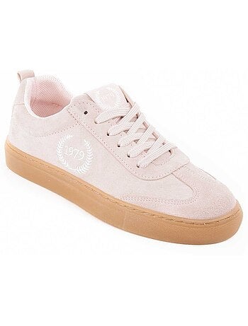 Baskets Cuir Naturel Montevita