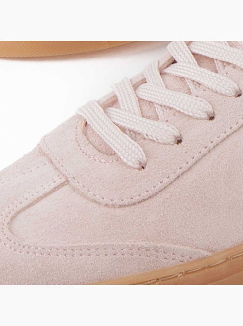 Baskets Cuir Naturel Montevita - Kiabi