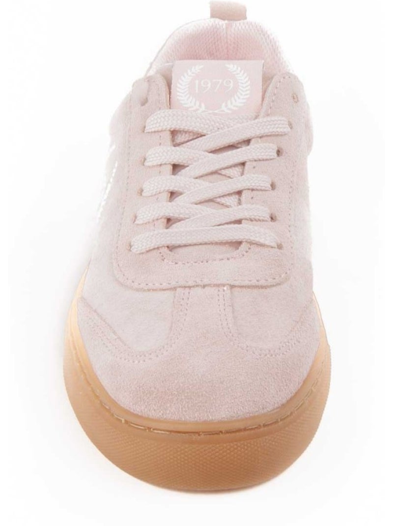 Baskets Cuir Naturel Montevita Beige - Kiabi