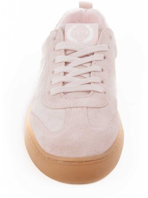 Baskets Cuir Naturel Montevita - Kiabi
