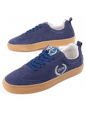 Baskets Cuir Naturel Montevita