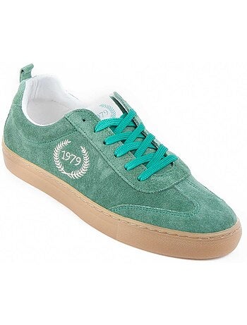 Baskets Cuir Naturel Montevita