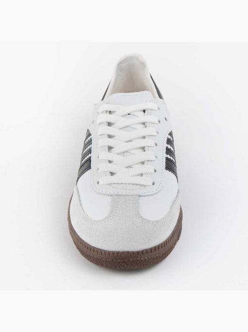 Baskets Cuir Naturel Purapiel - Kiabi