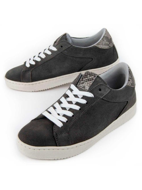 Baskets Cuir Naturel Purapiel - Kiabi